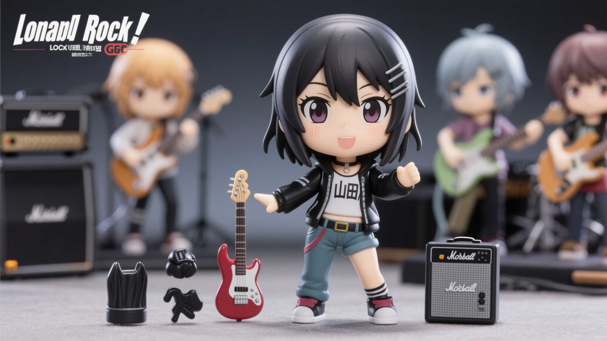 GSC发布《孤独摇滚！》山田凉日常装扮黏土人手办模型