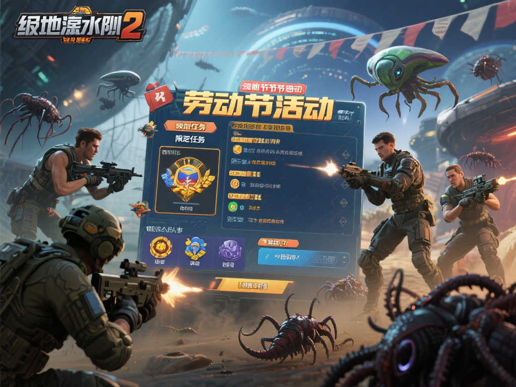 五一不休息？《绝地潜兵2》超级地球急召你重返战场！